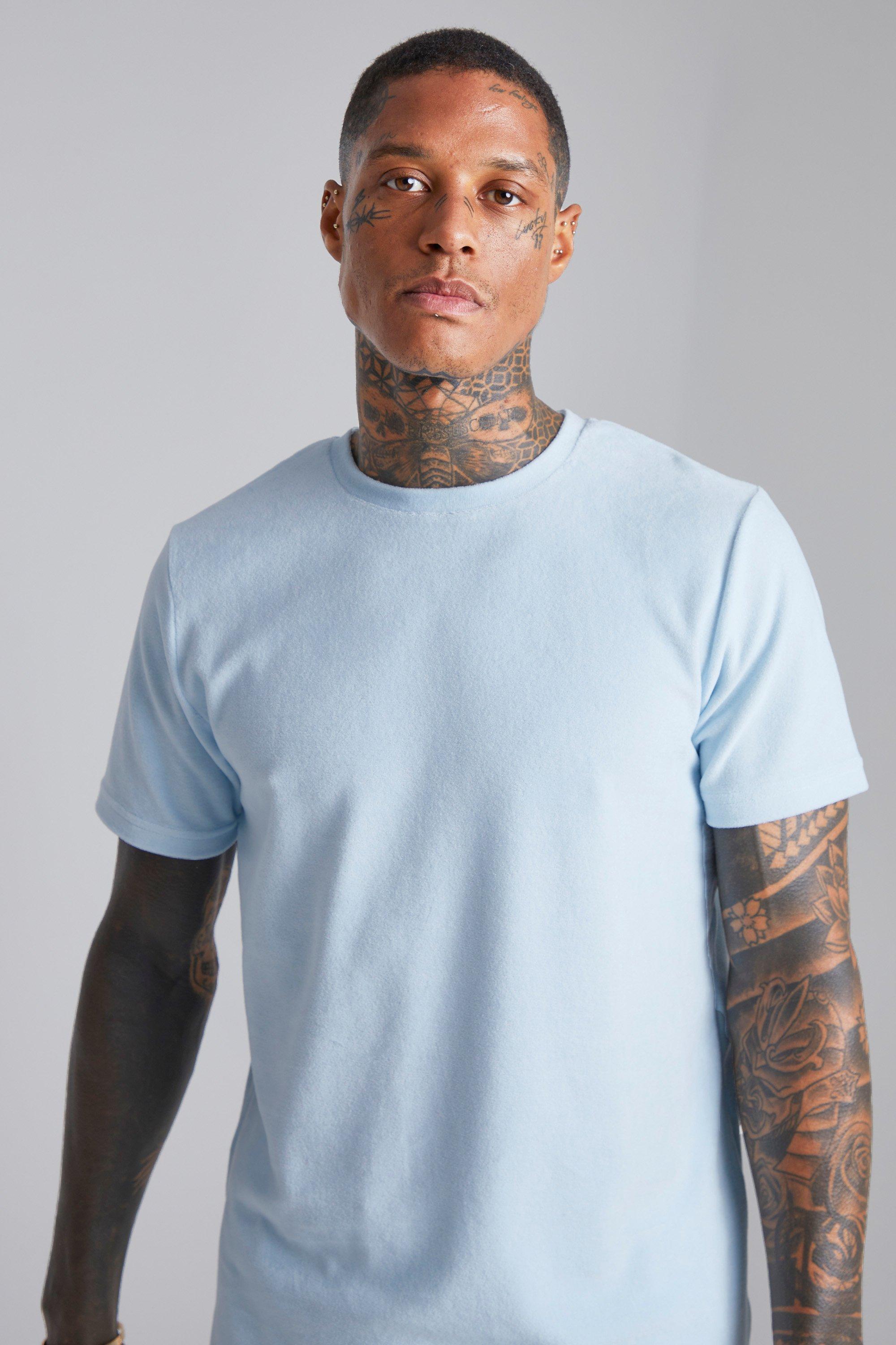 Slim Fit Velour T-shirt